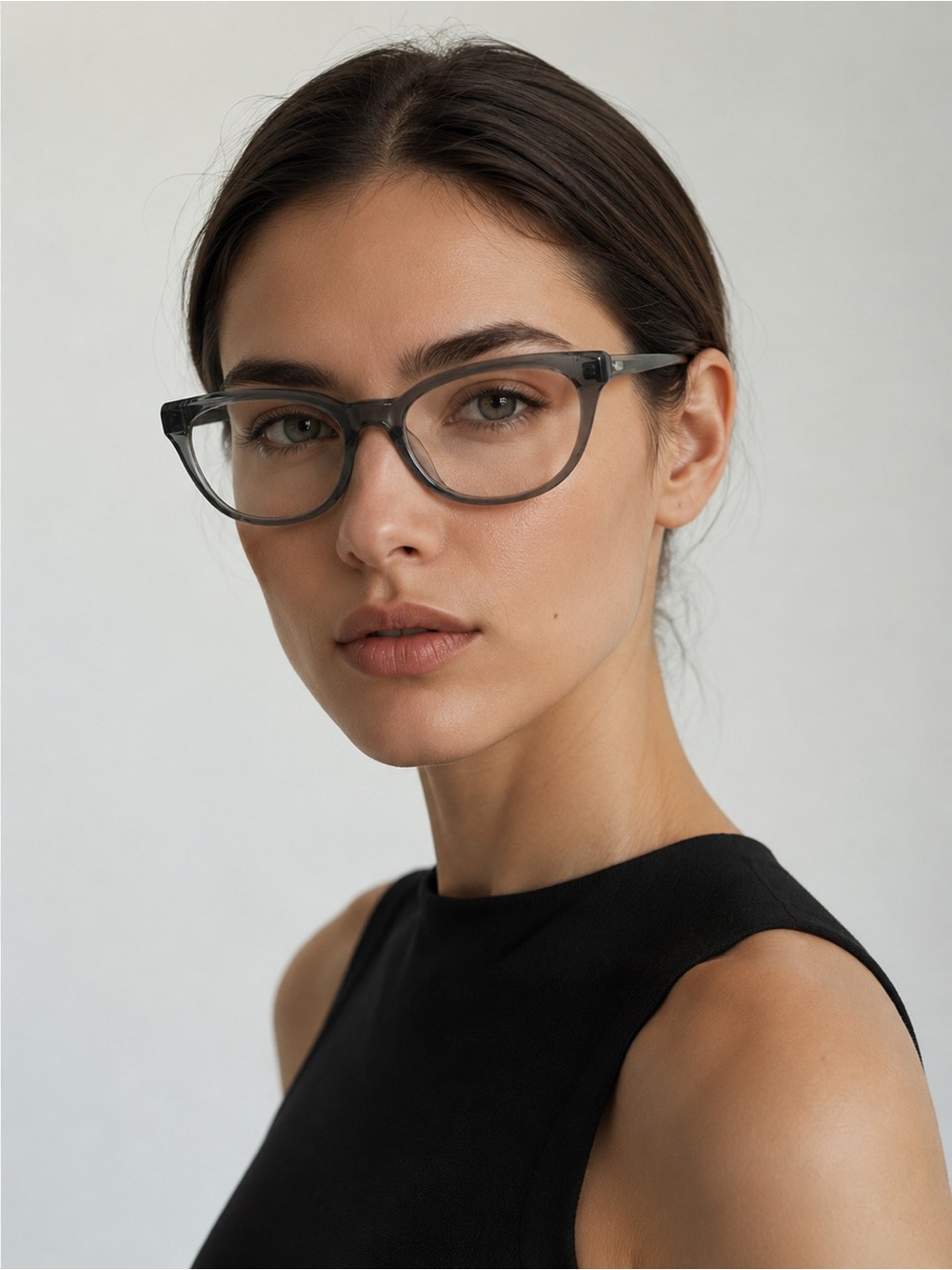 Coach HC6210U Moss Mint Gray Cat Eye Prescription Eyeglass Frames 55-17